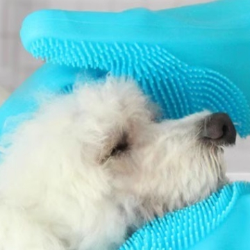 宠物洗澡手套猫咪洗澡神器洗狗洗猫专用防抓咬